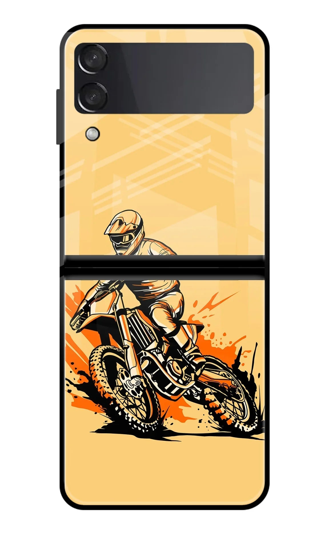 Off-Road Fury Samsung Galaxy Z Flip4 Glass Case