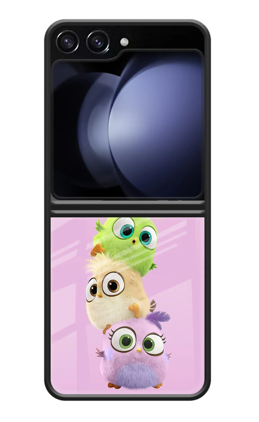 Cute Little Birds Samsung Galaxy Z Flip5 Back Cover