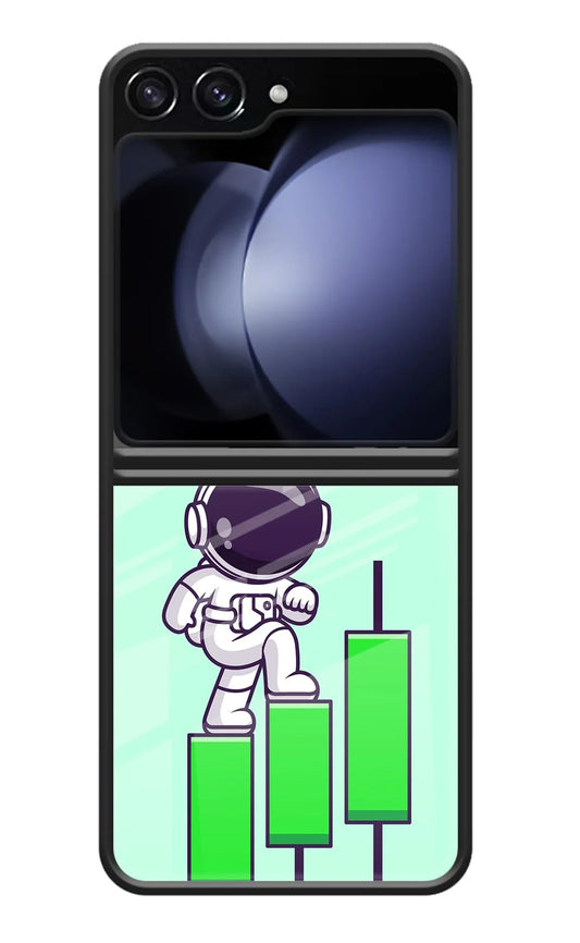 Astronaut Trader Samsung Galaxy Z Flip5 Back Cover