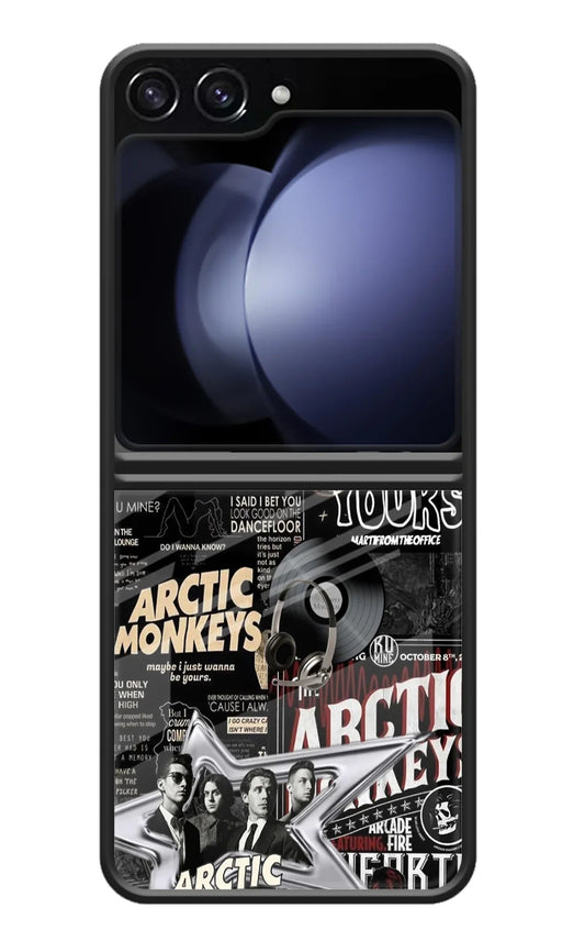 Arctic Monkeys Samsung Galaxy Z Flip5 Glass Case