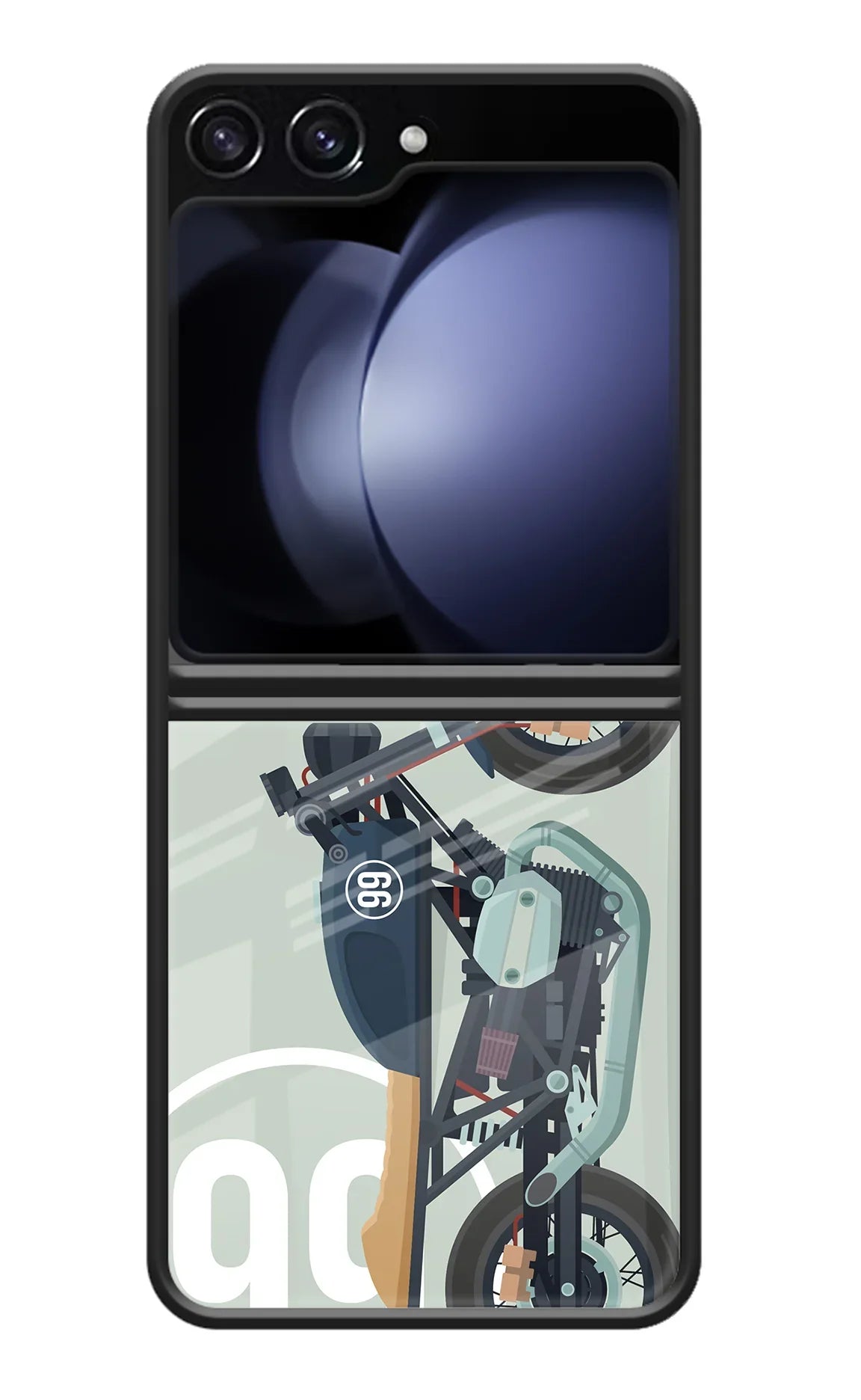 Classic Cafe Racer 99 Samsung Galaxy Z Flip5 Back Cover