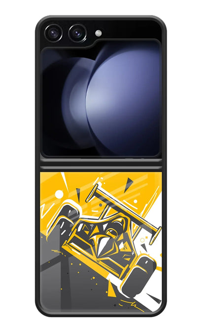 Track King Samsung Galaxy Z Flip5 Back Cover