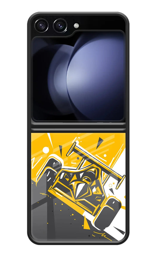 Track King Samsung Galaxy Z Flip5 Back Cover
