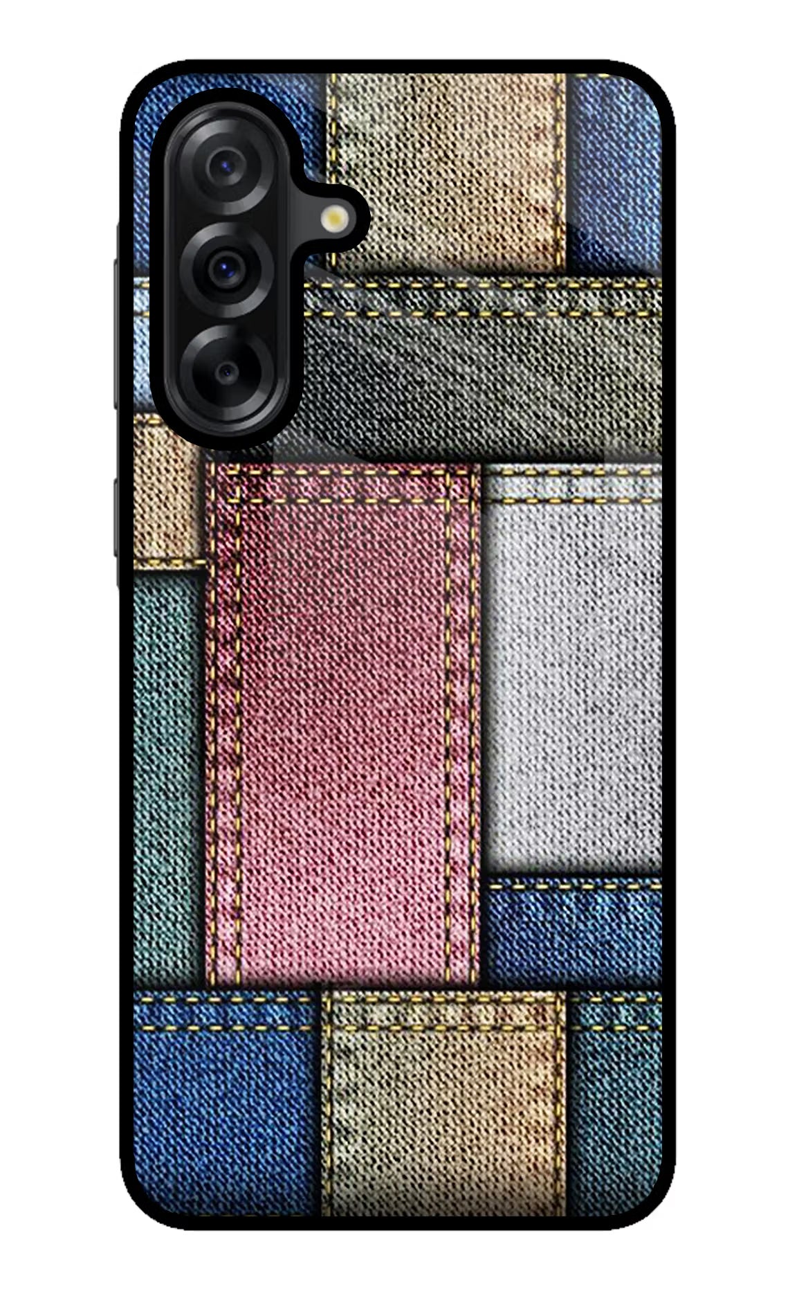 Multicolor Jeans Samsung A36 5G Back Cover