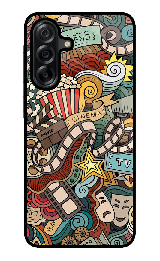Cinema Abstract Samsung A36 5G Glass Case