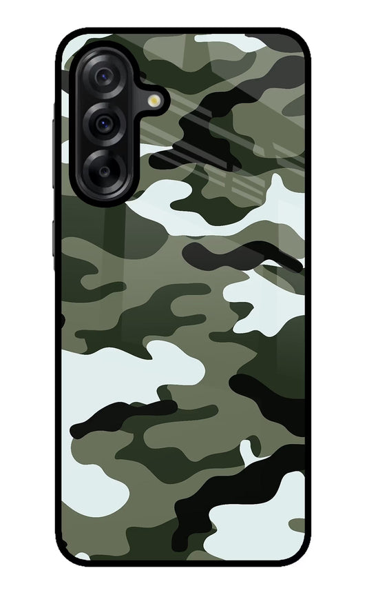 Camouflage Samsung A36 5G Glass Case