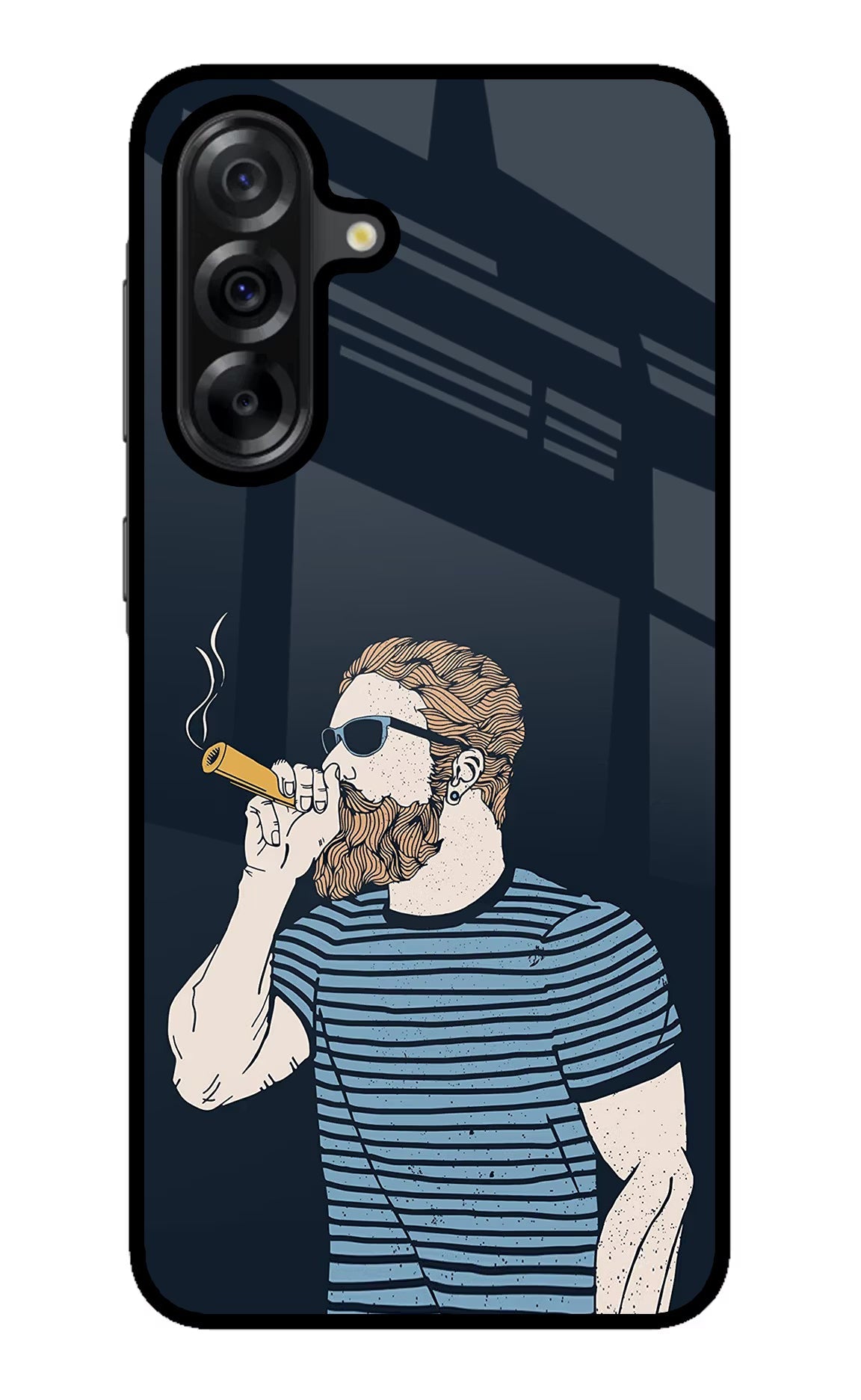 Smoking Samsung A36 5G Glass Case