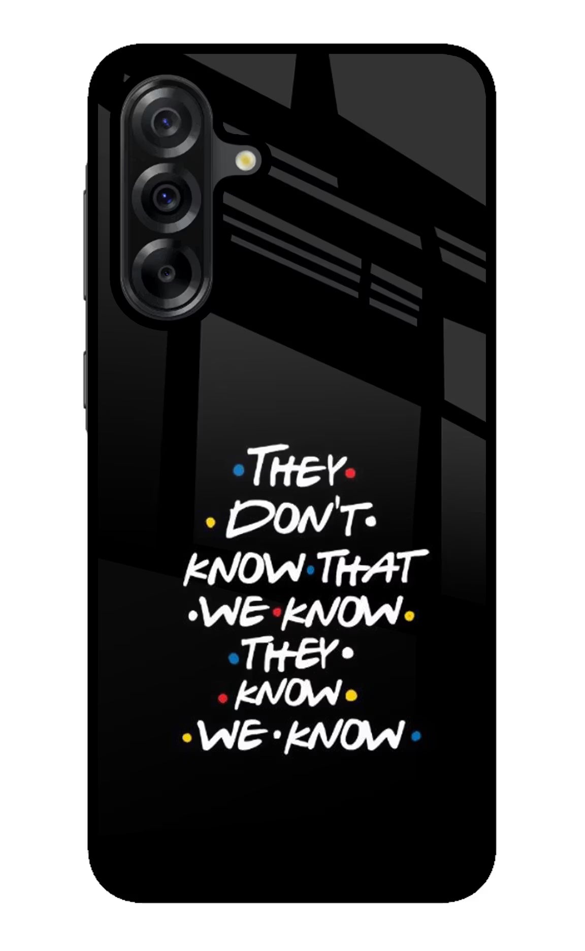 FRIENDS Dialogue Samsung A36 5G Back Cover