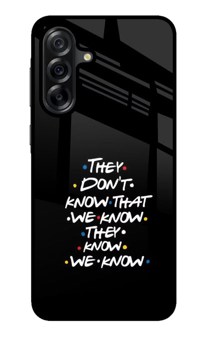 FRIENDS Dialogue Samsung A36 5G Back Cover