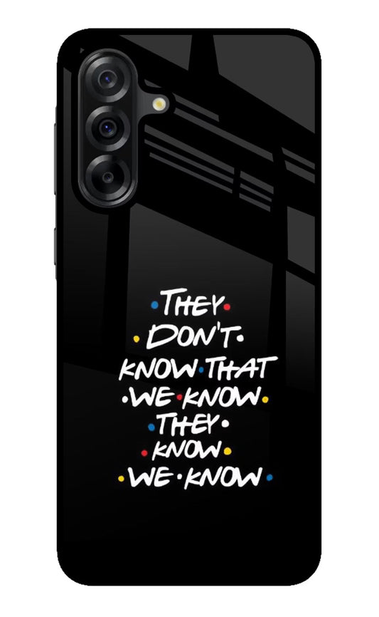 FRIENDS Dialogue Samsung A36 5G Back Cover