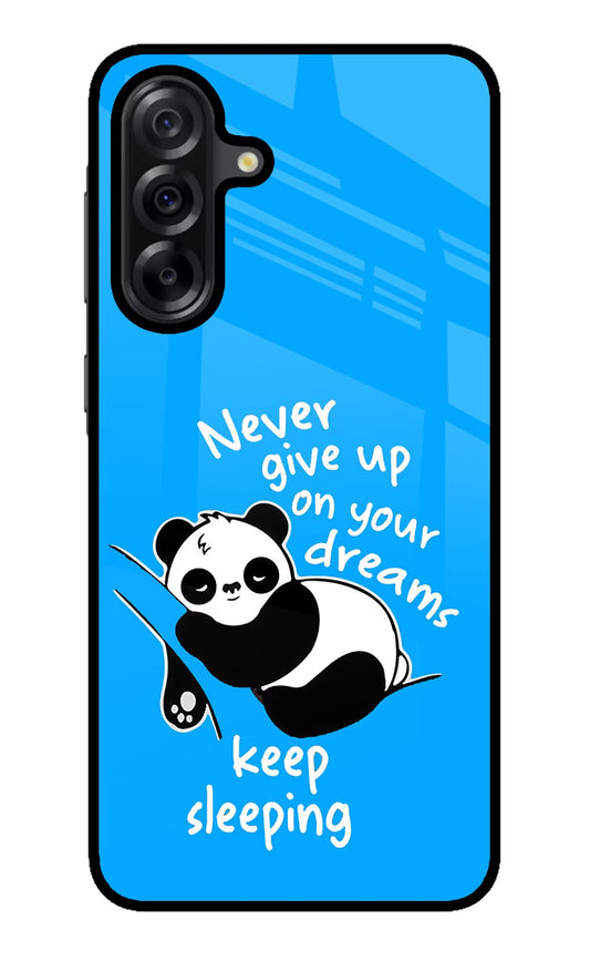 Keep Sleeping Samsung A36 5G Glass Case