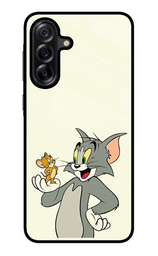Tom & Jerry Samsung A36 5G Glass Case