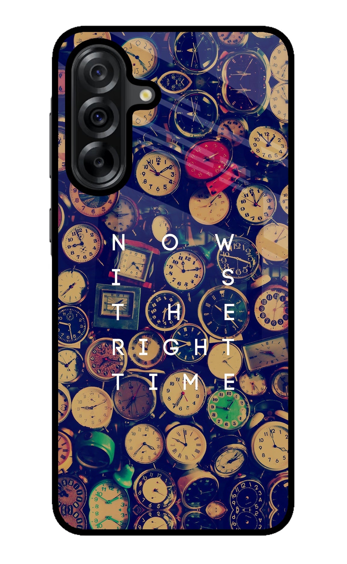 Now is the Right Time Quote Samsung A36 5G Back Cover