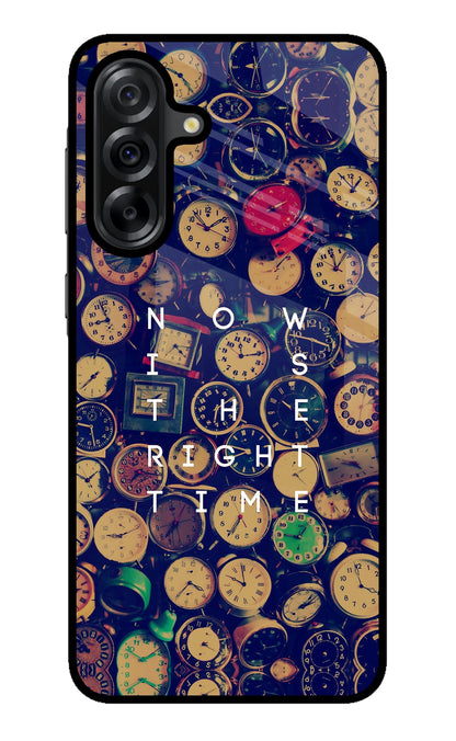 Now is the Right Time Quote Samsung A36 5G Back Cover