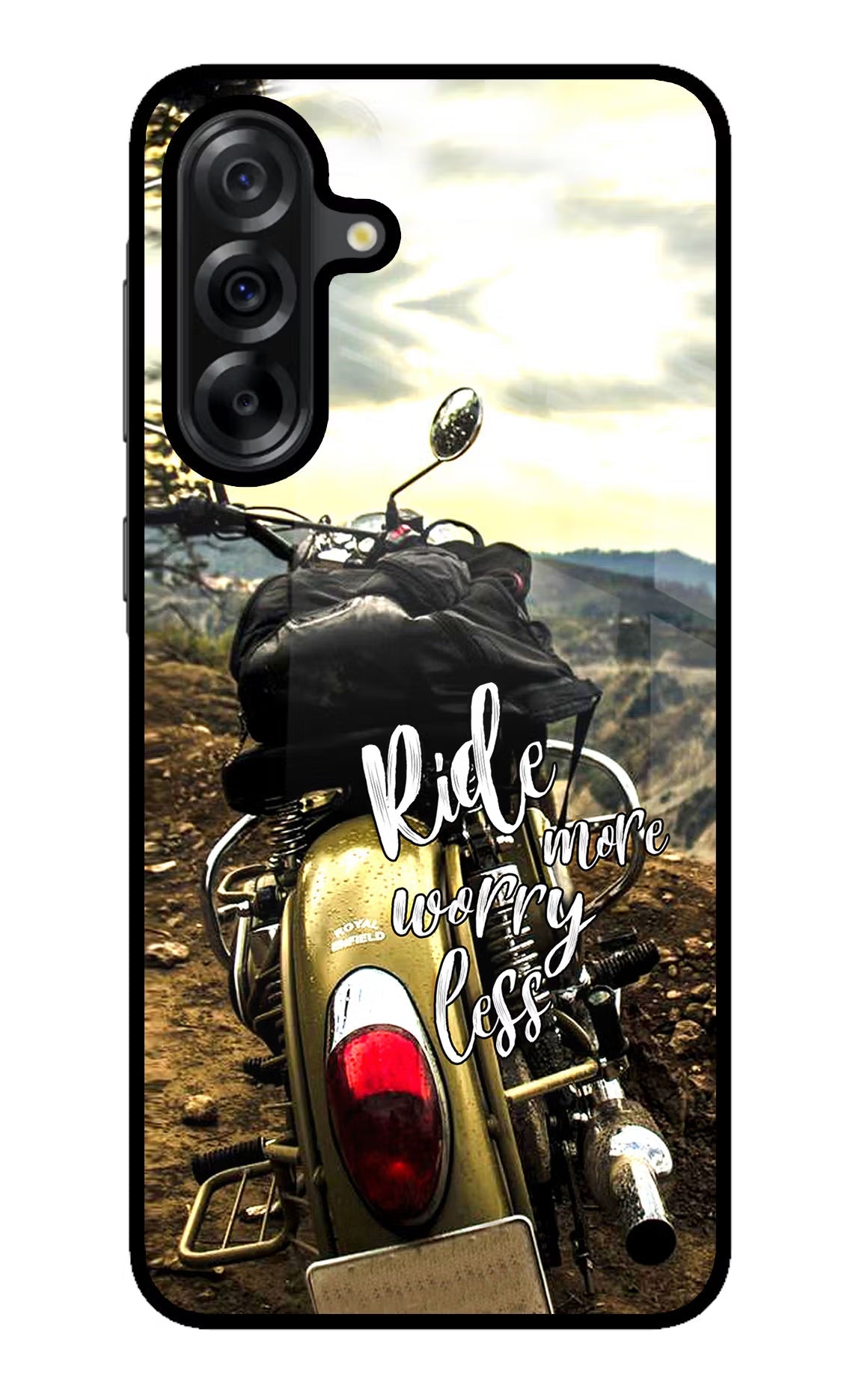 Ride More Worry Less Samsung A36 5G Back Cover
