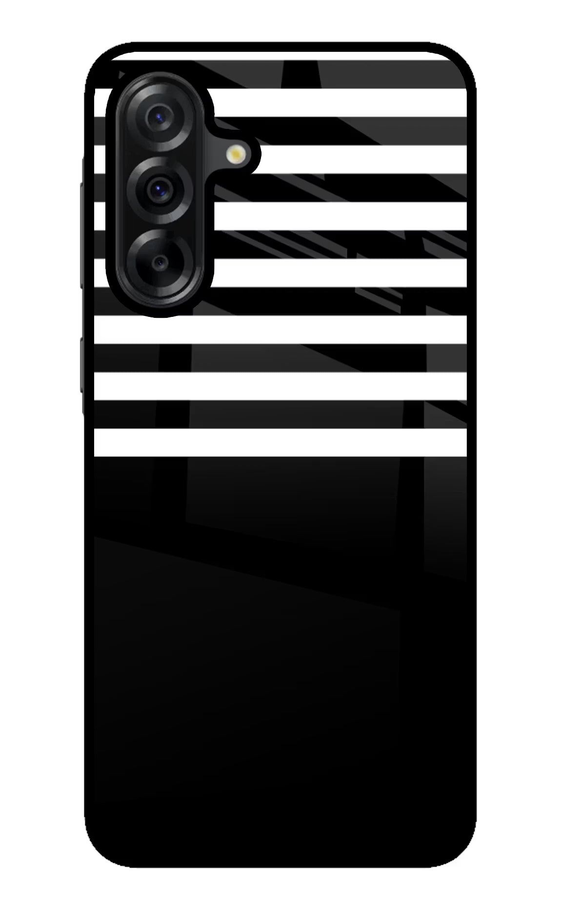 Black and White Print Samsung A36 5G Back Cover