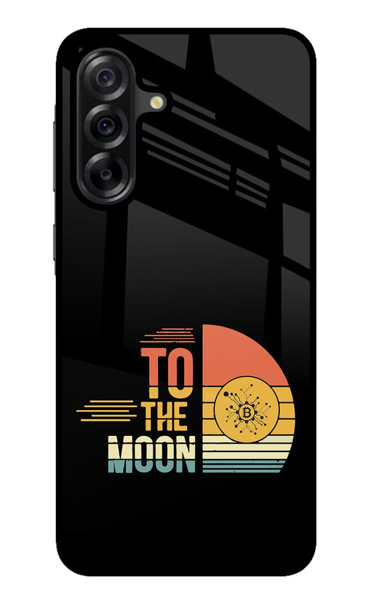 To the Moon Samsung A36 5G Glass Case