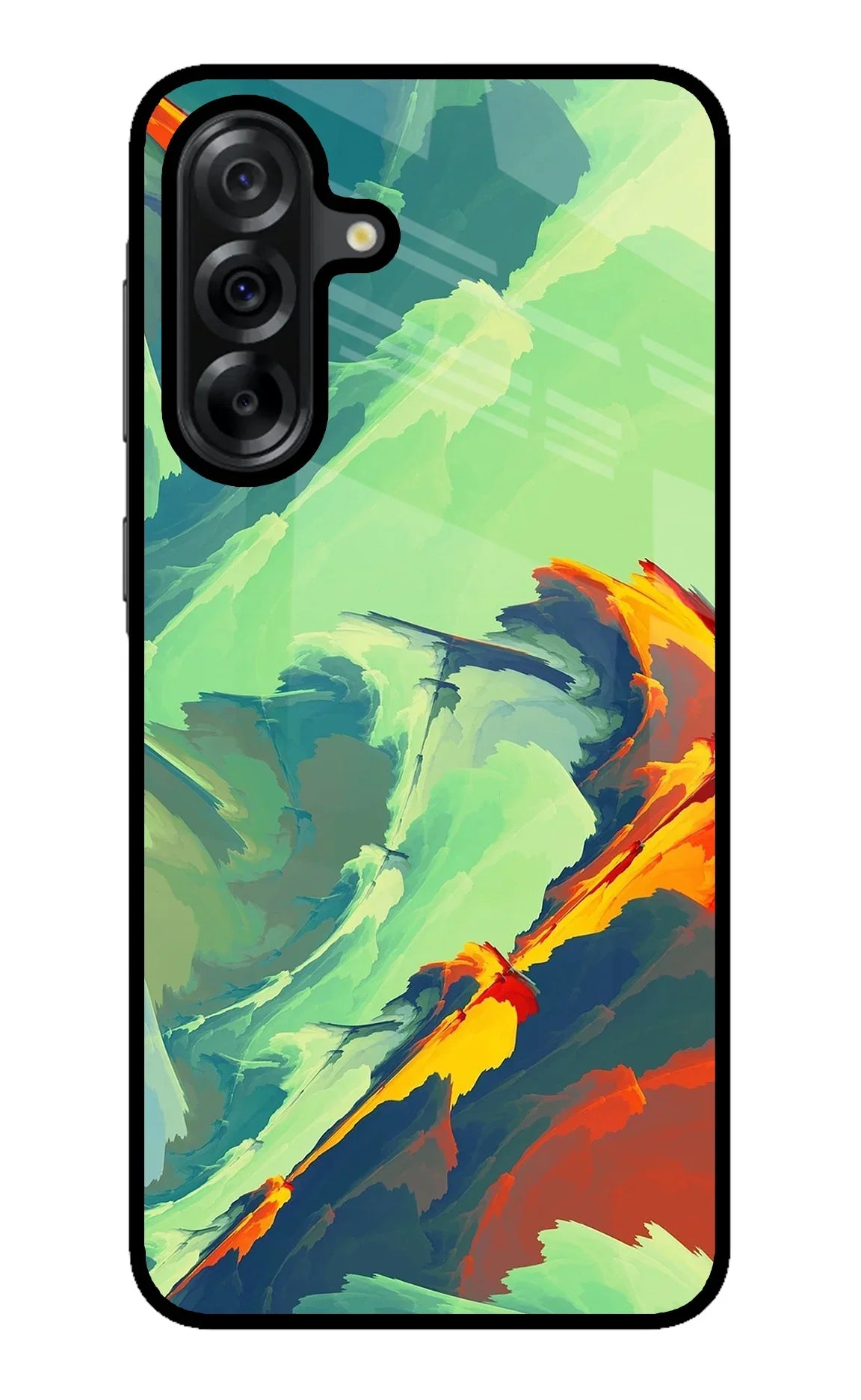 Paint Art Samsung A36 5G Glass Case
