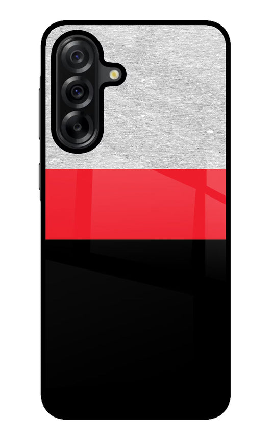 Tri Color Pattern Samsung A36 5G Glass Case