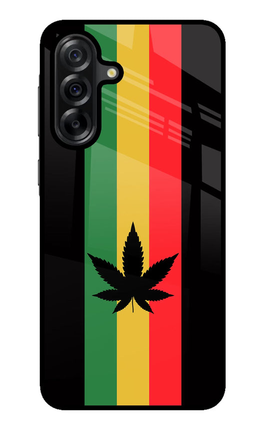 Weed Flag Samsung A36 5G Glass Case
