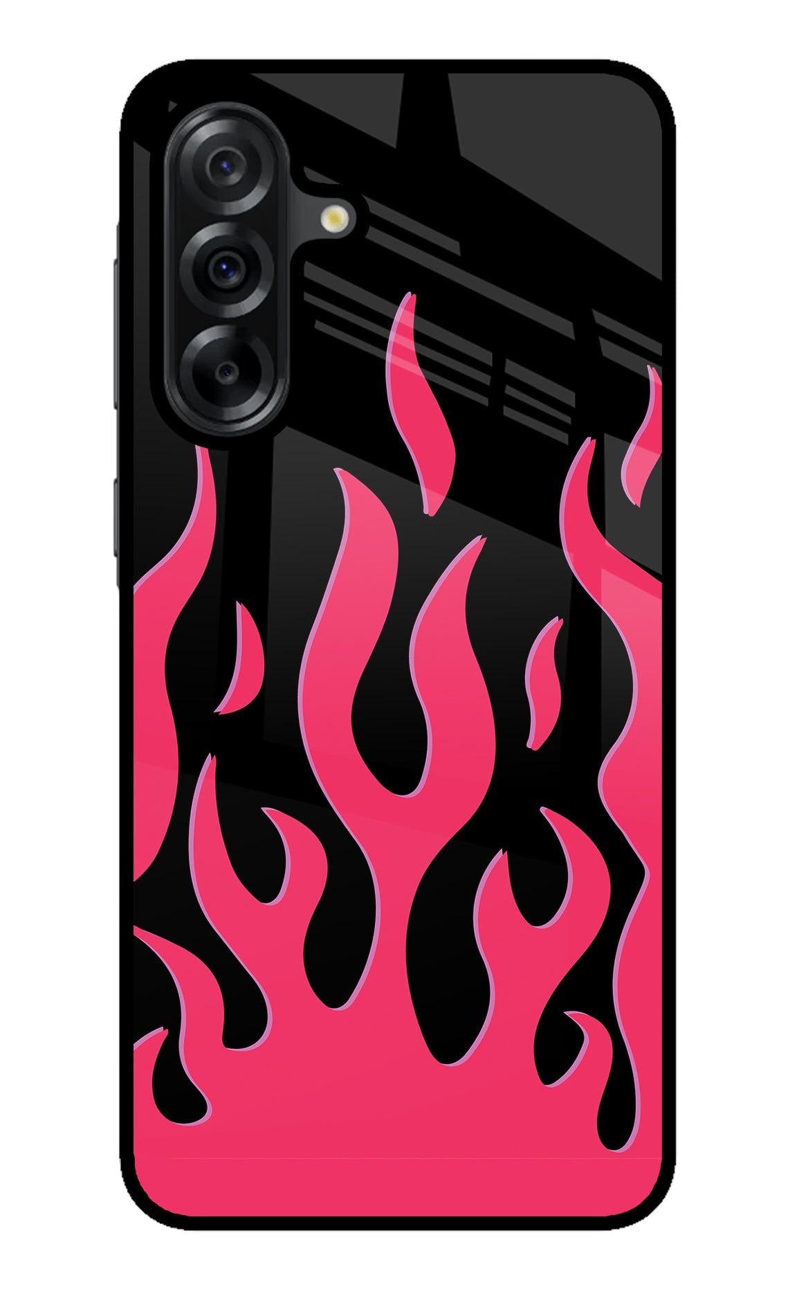 Fire Flames Samsung A36 5G Back Cover