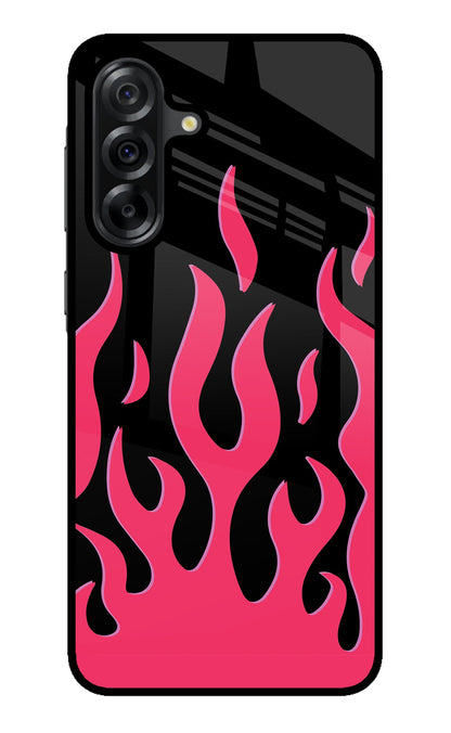 Fire Flames Samsung A36 5G Back Cover