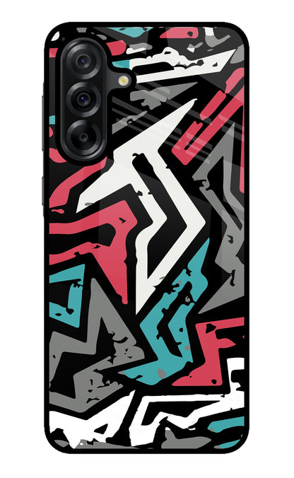 Geometric Graffiti Samsung A36 5G Back Cover