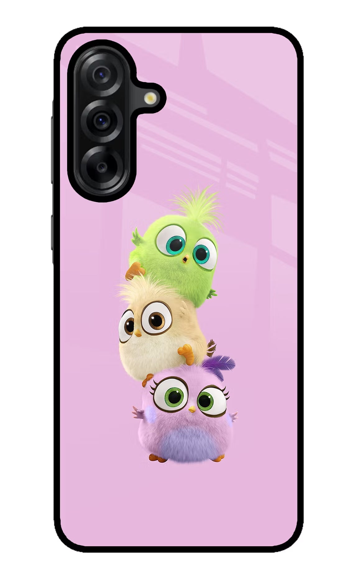 Cute Little Birds Samsung A36 5G Glass Case