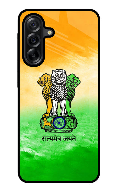 Satyamev Jayate Flag Samsung A36 5G Back Cover