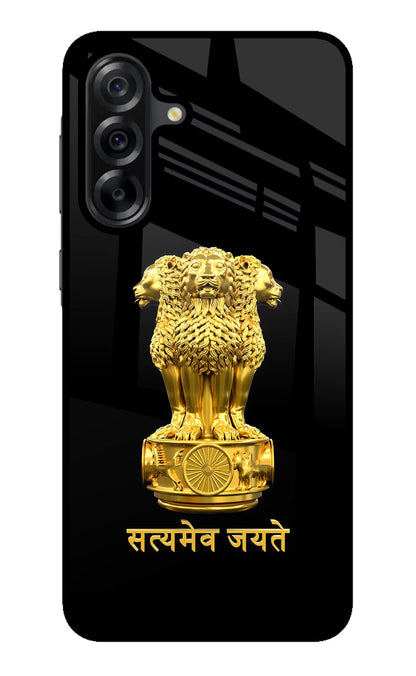 Satyamev Jayate Golden Samsung A36 5G Back Cover