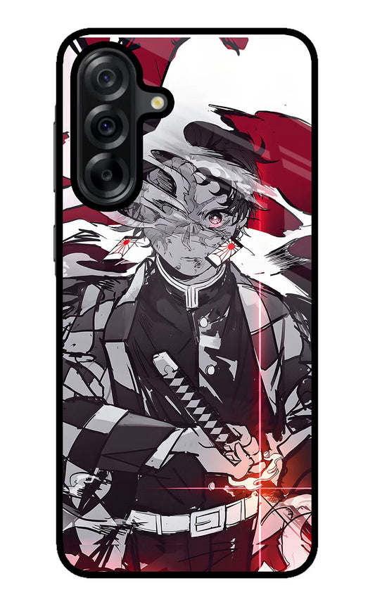 Demon Slayer Samsung A36 5G Glass Case