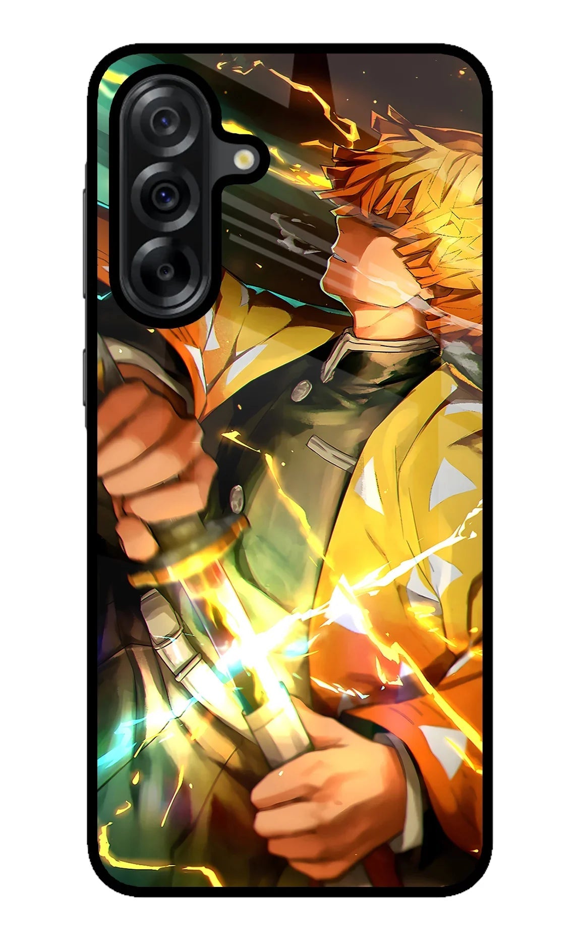 Demon Slayer Samsung A36 5G Glass Case