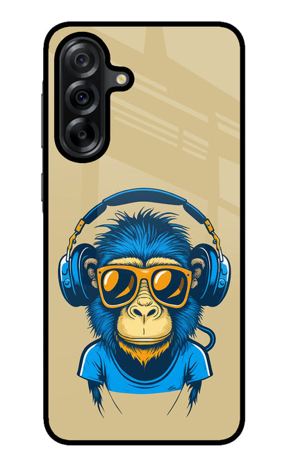 Monkey Headphone Samsung A36 5G Back Cover