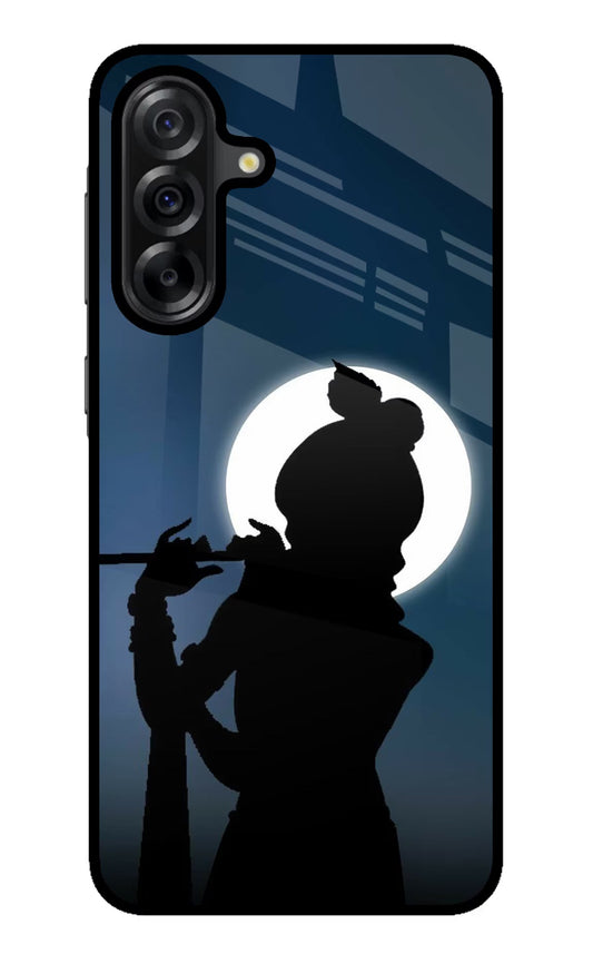 Shri Krishna Silhouette Samsung A36 5G Glass Case