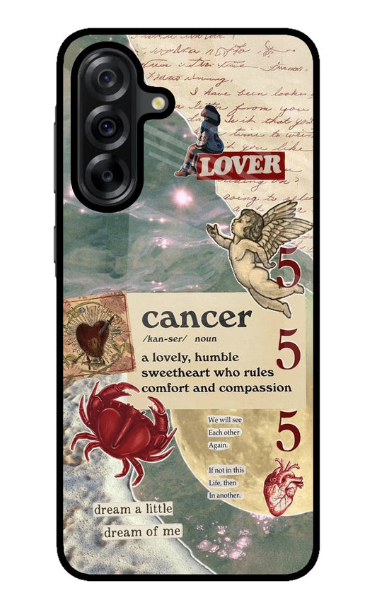 Cancer Zodiac Samsung A36 5G Glass Case