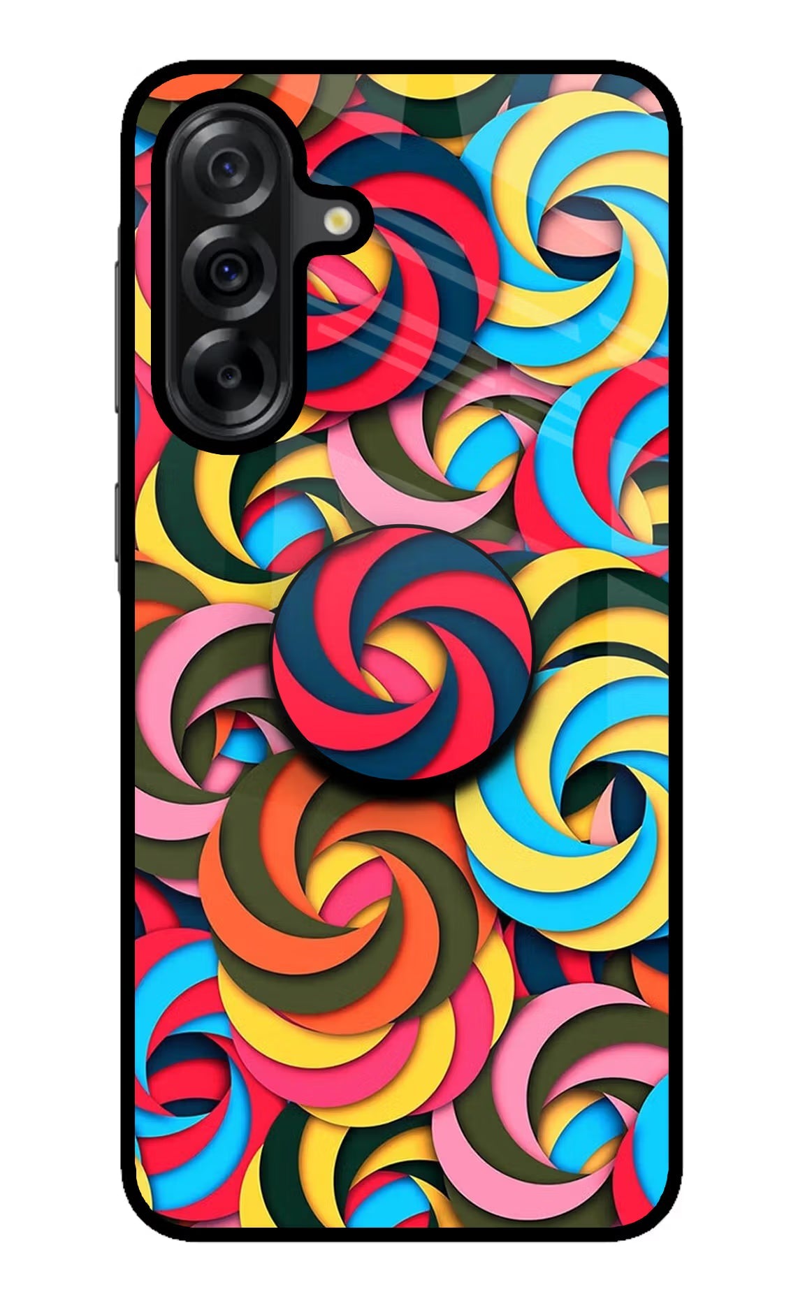 Spiral Pattern Samsung A36 5G Pop Case