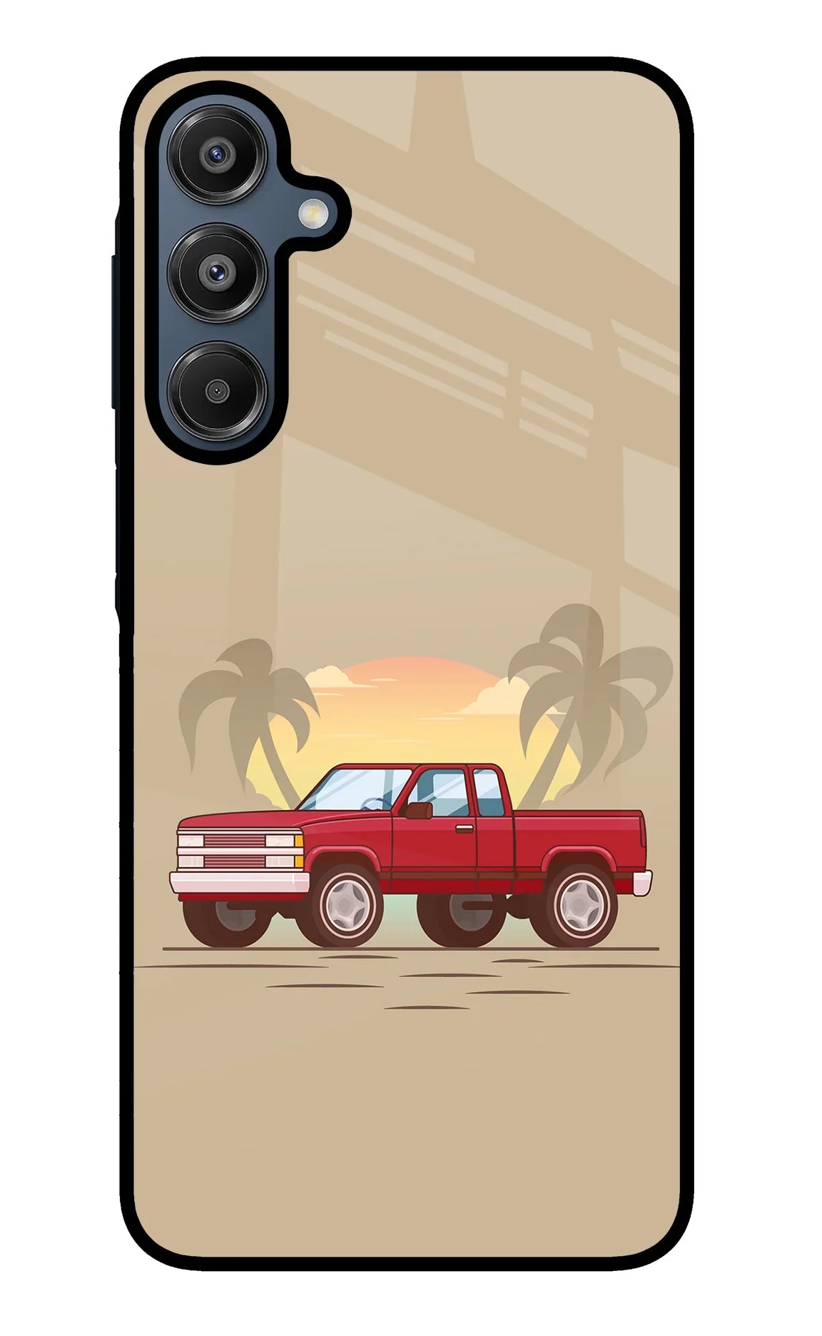 Desert Classic Drive Samsung A16 5G Glass Case