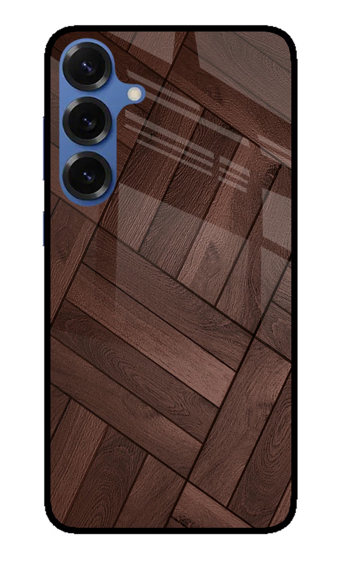 Wooden Texture Design Samsung S25 Back Cover