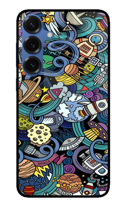 Space Abstract Samsung S25 Back Cover
