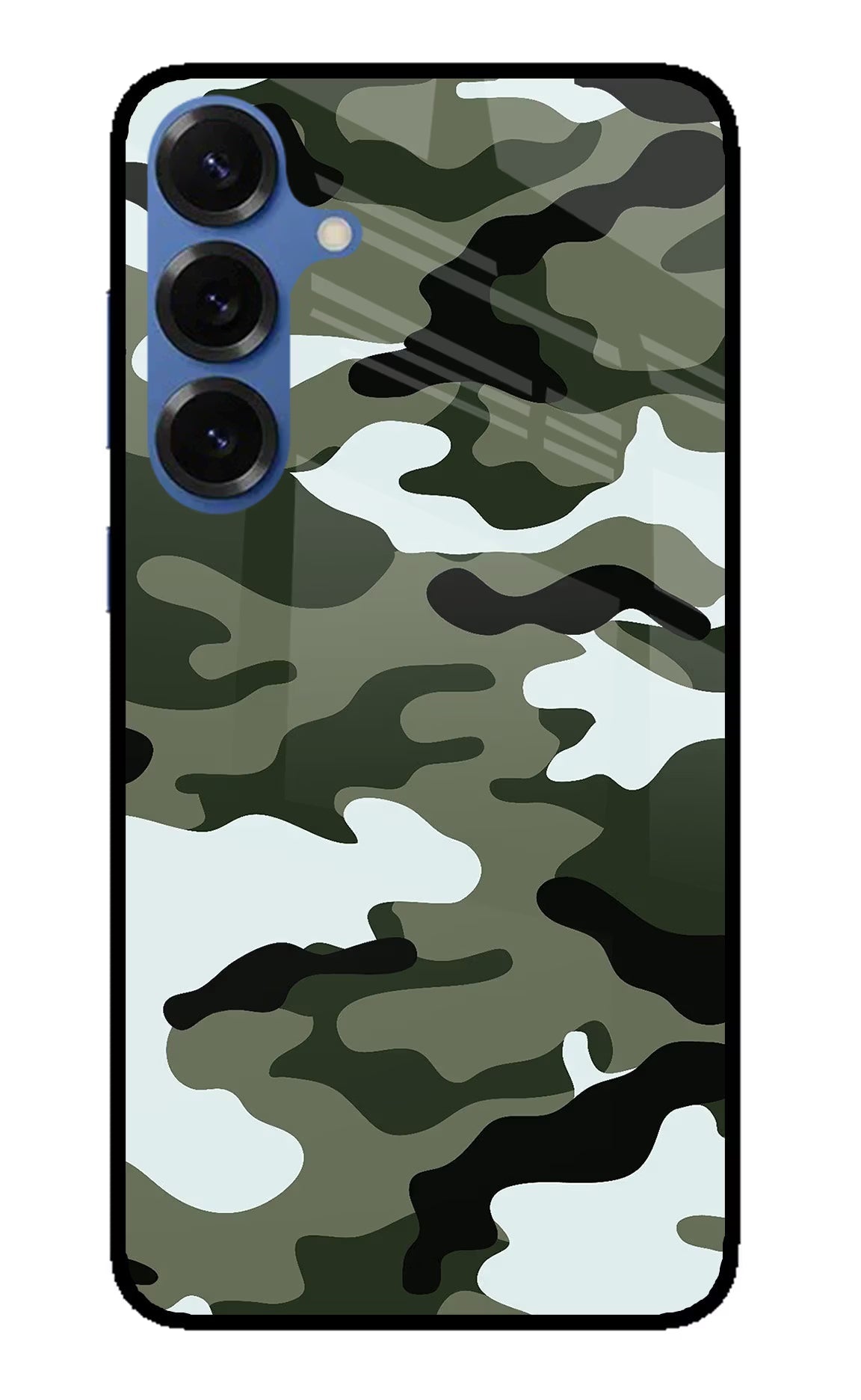 Camouflage Samsung S25 Back Cover