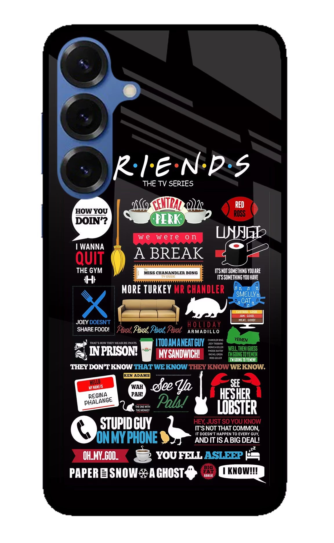 FRIENDS Samsung S25 Back Cover
