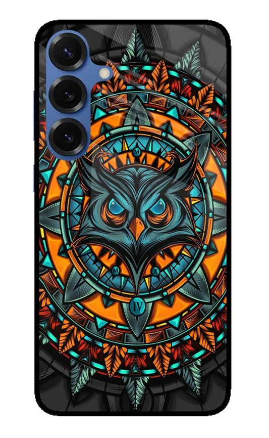 Angry Owl Art Samsung S25 Back Cover