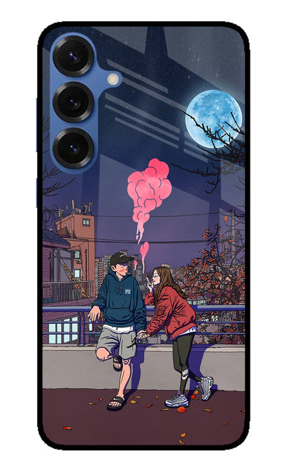 Chilling Couple Samsung S25 Back Cover