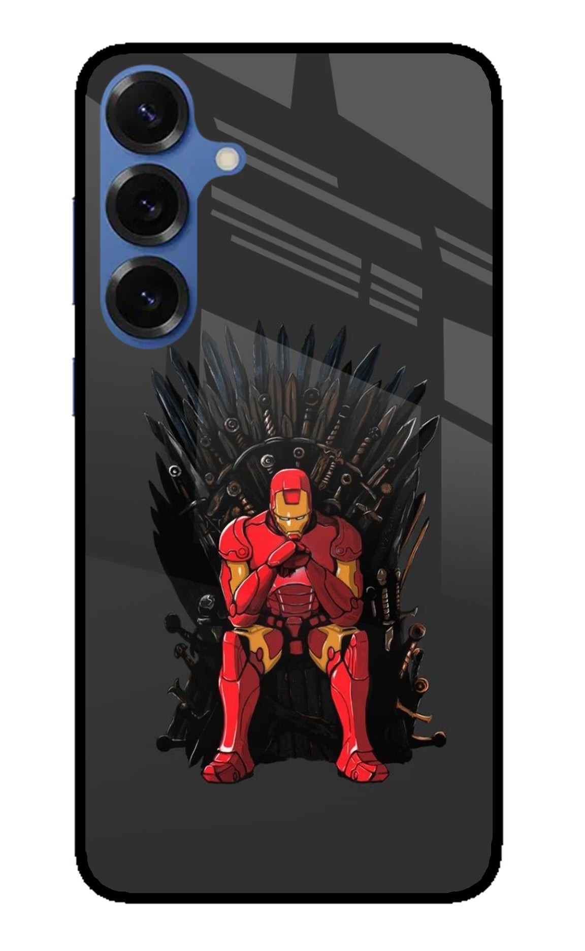 Ironman Throne Samsung S25 Glass Case