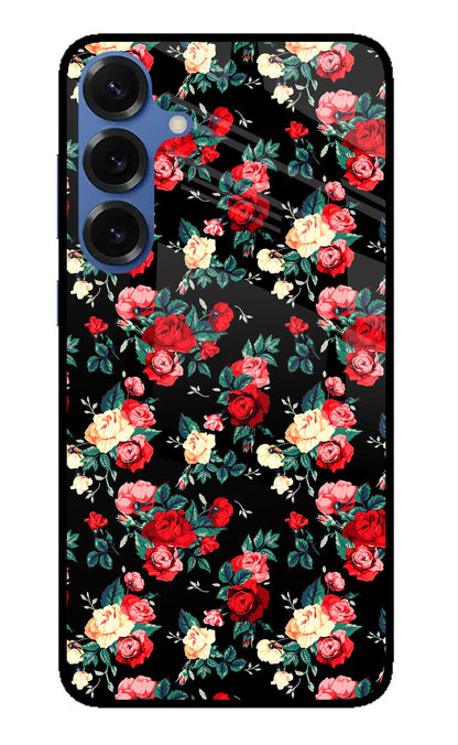 Rose Pattern Samsung S25 Back Cover