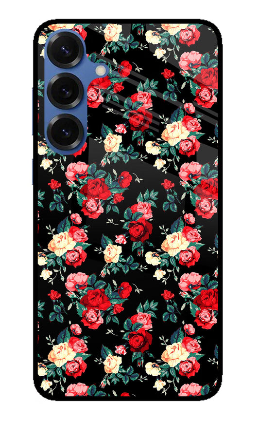Rose Pattern Samsung S25 Back Cover