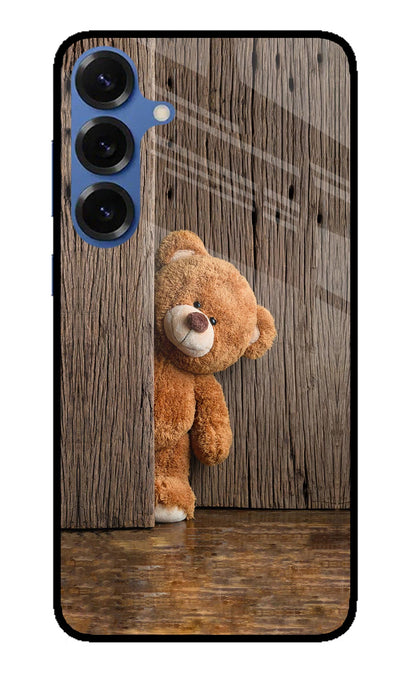 Teddy Wooden Samsung S25 Back Cover