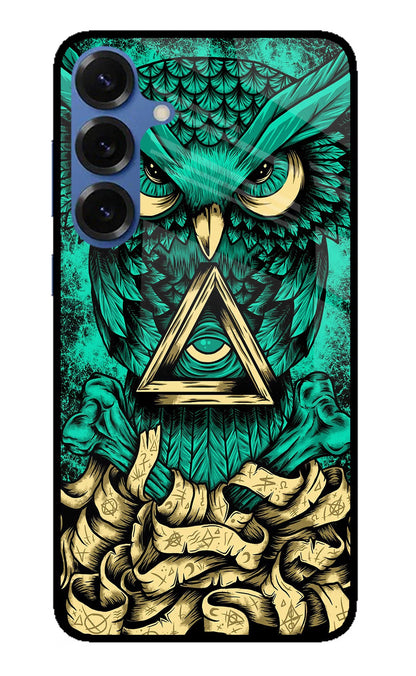Green Owl Samsung S25 Back Cover