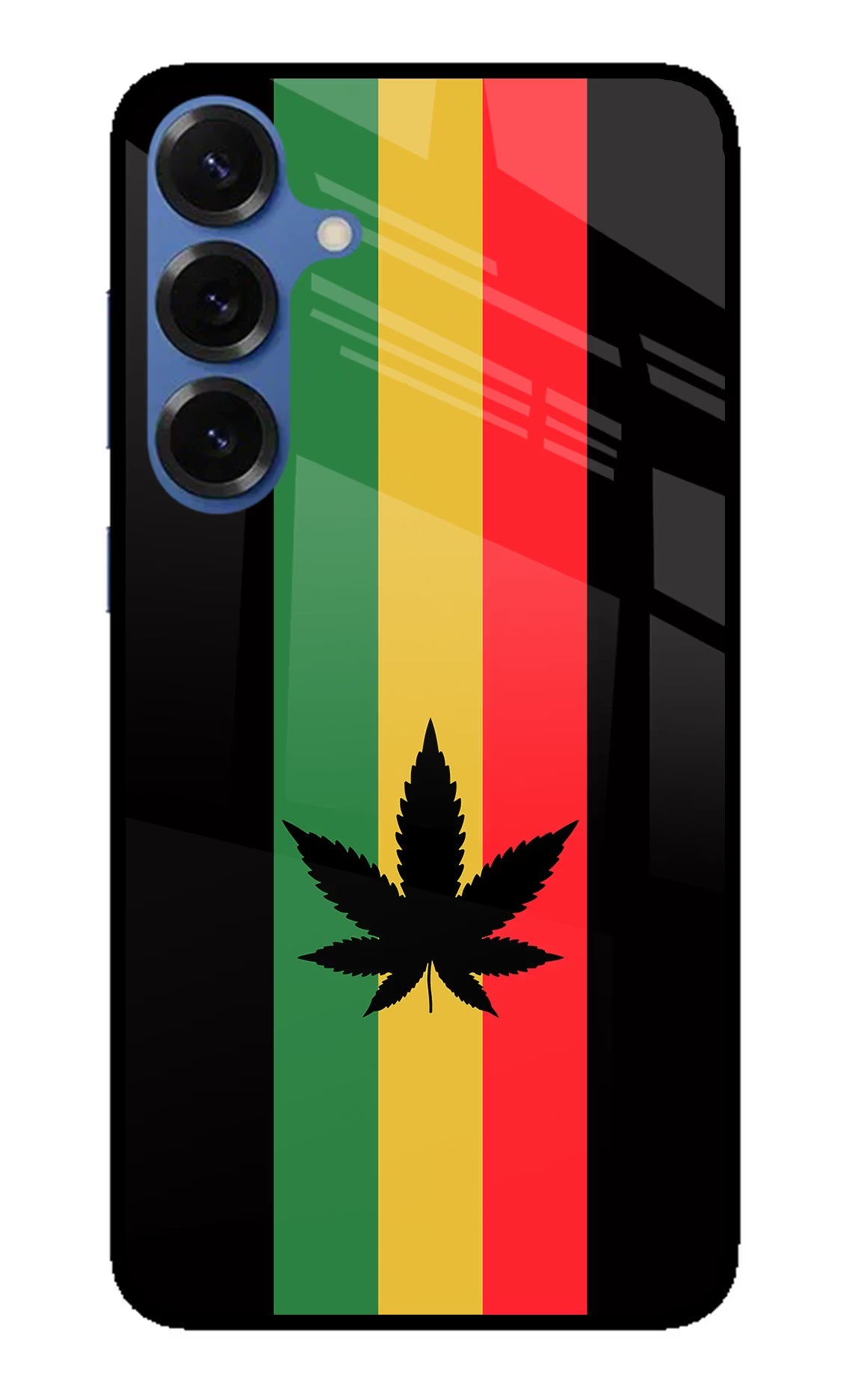 Weed Flag Samsung S25 Back Cover