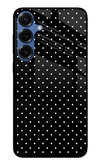 White Dots Samsung S25 Back Cover
